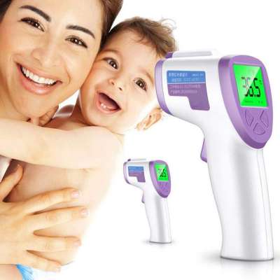 Electronic medical clinical household temperature baby adult ir thermometers forehead non-contact digital infrared thermometer